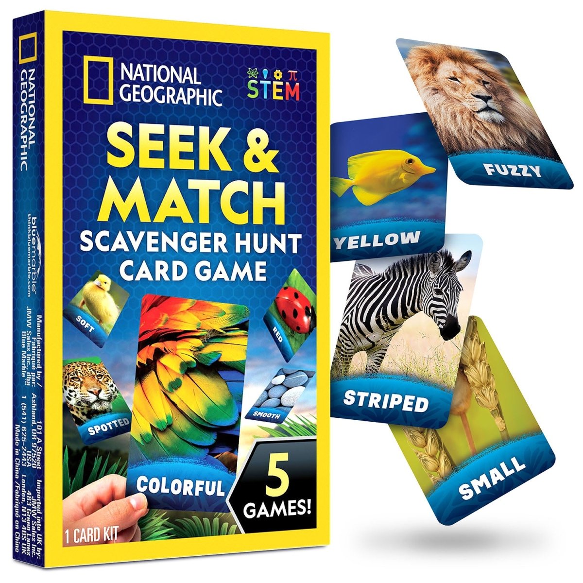 NG SEEK & MATCH SCAVENGER HUNT CARD GAME - Premium for Kids in Qatar | Toysaro.com